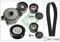 Poly V-belt set
