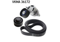 Poly V-belt set