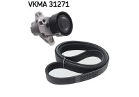 Poly V-belt set