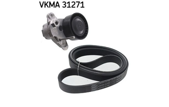 Poly V-belt set