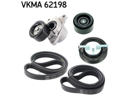 Poly V-belt set
