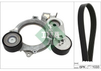 Poly V-belt set