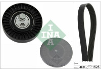 Poly V-belt set