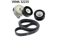 Poly V-belt set