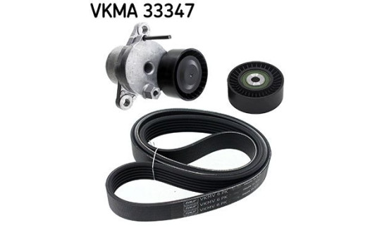 Poly V-belt set