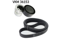 Poly V-belt set