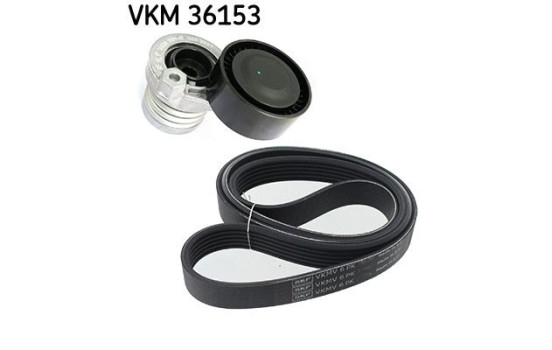 Poly V-belt set