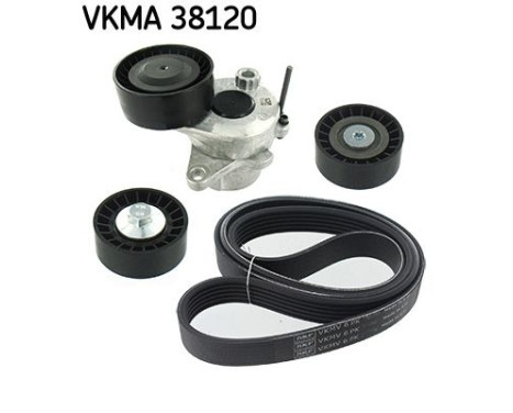 Poly V-belt set