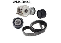 Poly V-belt set