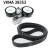 Poly V-belt set