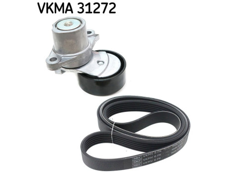 Poly V-belt set