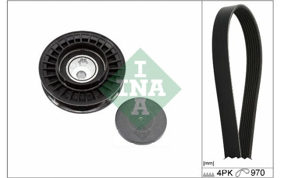 Poly V-belt set