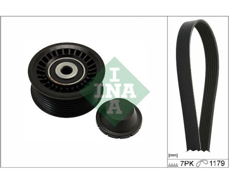 Poly V-belt set