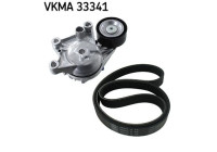 Poly V-belt set