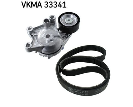 Poly V-belt set