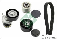 Poly V-belt set