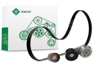 Poly V-belt set