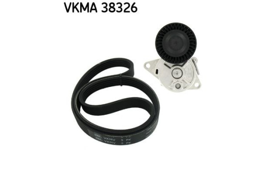 Poly V-belt set