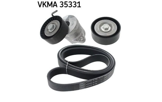 Poly V-belt set