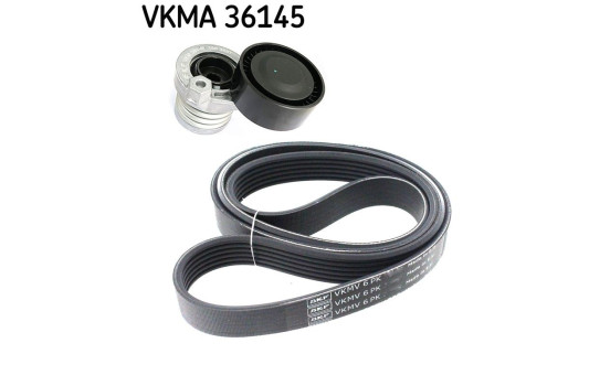 Poly V-belt set