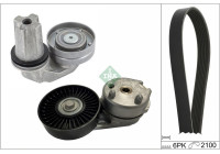 Poly V-belt set