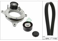 Poly V-belt set