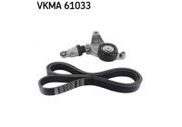 Poly V-belt set