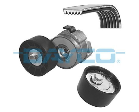 Poly V-belt set