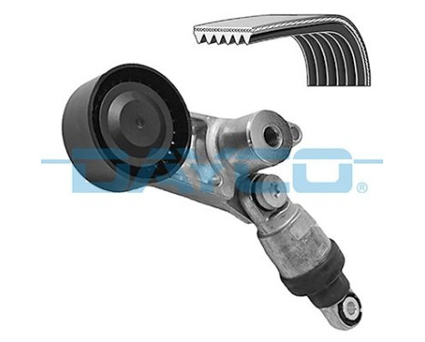 Poly V-belt set