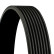 V-Ribbed Belts 8PK1390 Contitech, Thumbnail 2