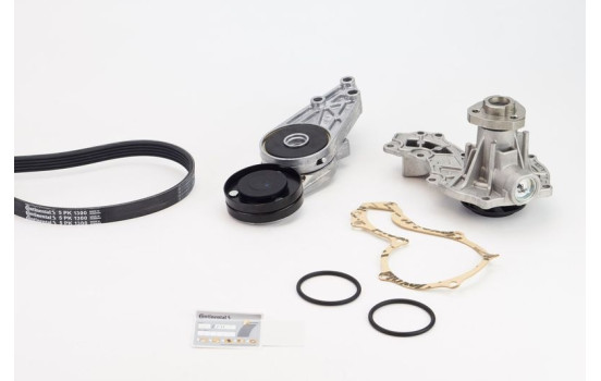 Water pump + Multi V-belt set 5PK1300WP1 Contitech, Image 3