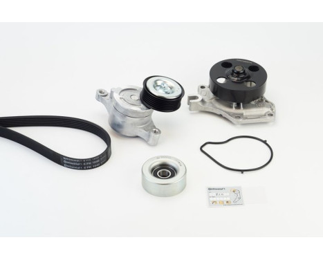 Water pump + Multi V-belt set 6PK1840WP1 Contitech, Image 2