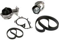 Water pump + Multi V-belt set KP136PK1070 Gates
