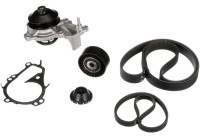 Water pump + Multi V-belt set KP16PK848SF Gates
