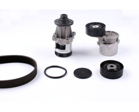 Water pump + Multi V-belt set