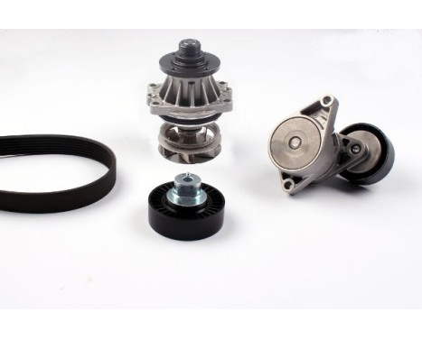 Water pump + Multi V-belt set