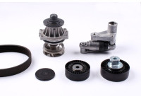 Water pump + Multi V-belt set