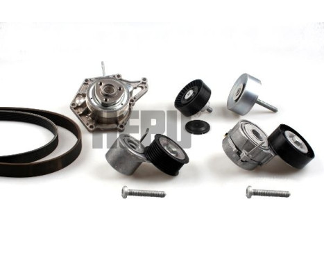 Water pump + Multi V-belt set