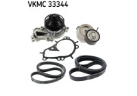 Water pump + Multi V-belt set