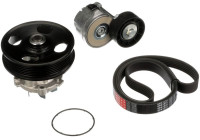 Water Pump + V-Ribbed Belt Kit Micro-V® Kit KP16PK1310 Gates
