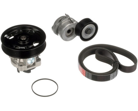 Water Pump + V-Ribbed Belt Kit Micro-V® Kit KP16PK1320 Gates
