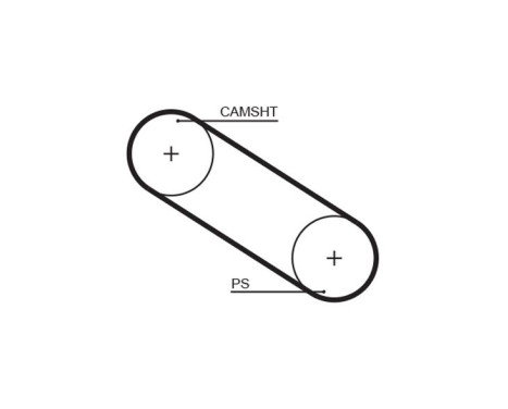 Timing belt 5026 Gates