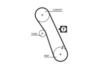 Timing belt 5055XS Gates