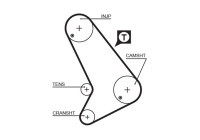 Timing belt 5064 Gates