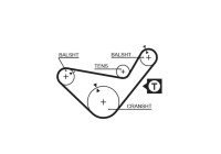 Timing belt 5210 Gates