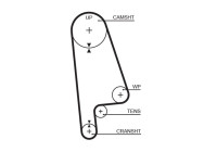 Timing belt 5233XS Gates