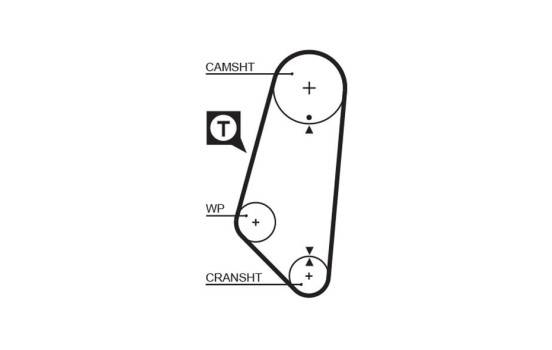 Timing belt 5400 Gates