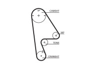 Timing belt 5409XS Gates