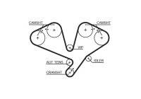 Timing belt 5611XS Gates