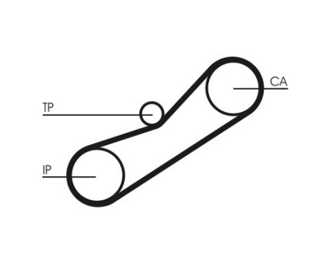 Timing Belt CT1042 Contitech, Image 3